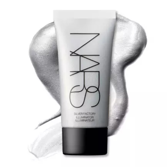 HTF🎅Illuminator Need🎅BN*No Box* HTF LE NARS 0.57 OZ Silver Factory Illuminator - Picture 6 of 10